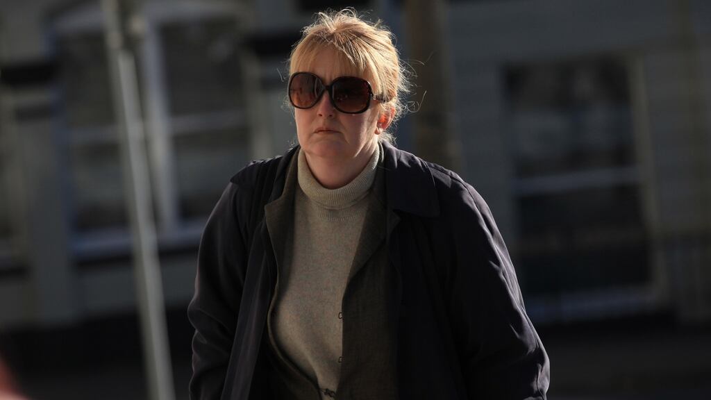 Garda Eve Doherty who has been found guilty of harassing solicitor Elizabeth Howlin. Photograph: Collins
