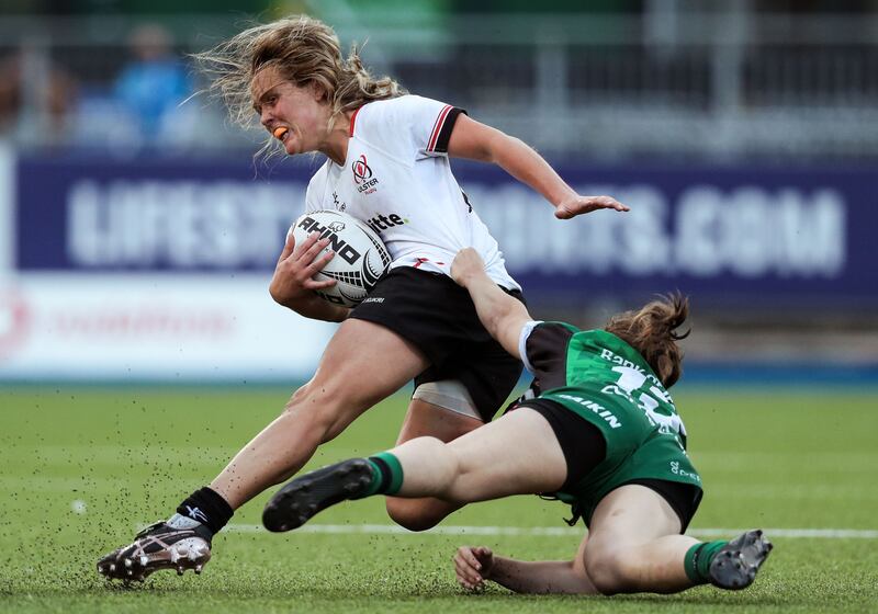 Ashleigh Orchard in action for Ulster. Photograph: Brian Reilly-Troy/Inpho
