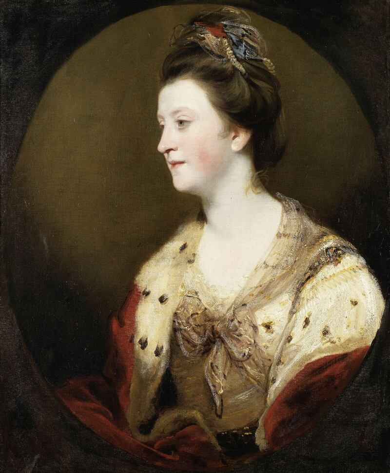 Joshua Reynolds, portrait of Emily Fitzgerald, Duchess of Leinster, sold at Bonham’s for €92,215