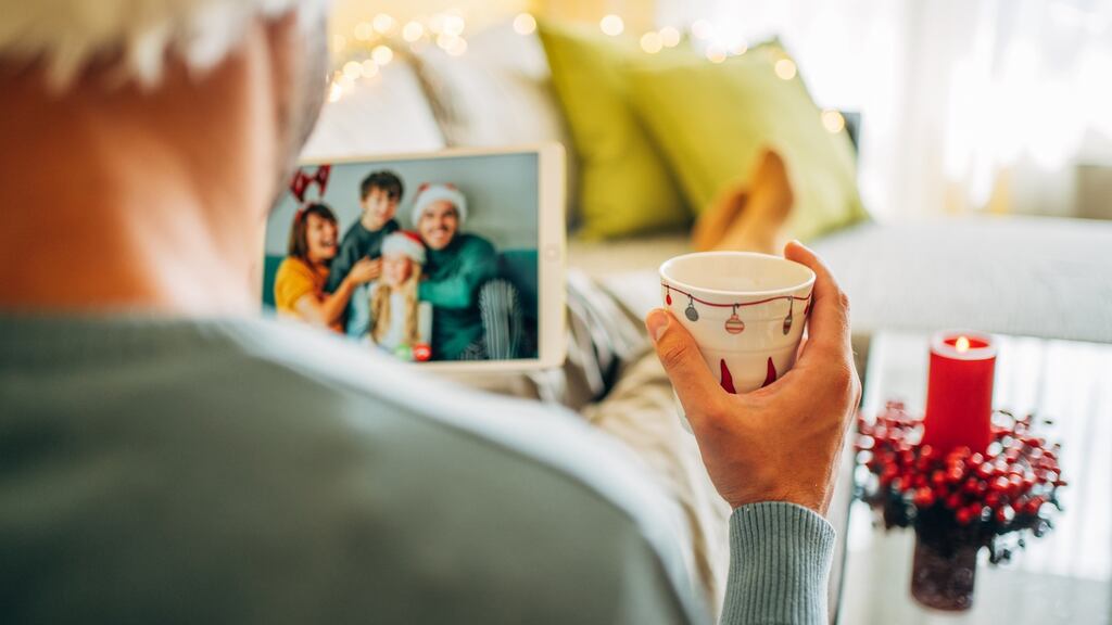 Will you see the children on Christmas Day or can you organise a call via Zoom or WhatsApp? Photograph: iStock/Getty Images