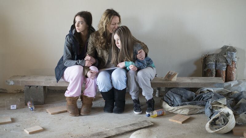 Helen Behan (centre) in season four of Love/Hate.