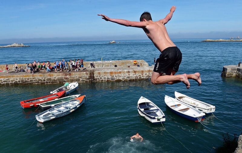 Expert advice: a high position enhances the composition of this shot. Photograph: Eric Luke