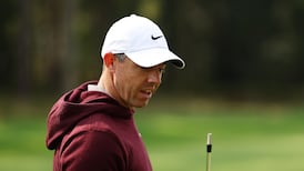 Rory McIlroy makes strong start at Wentworth despite iron head flying off after shot