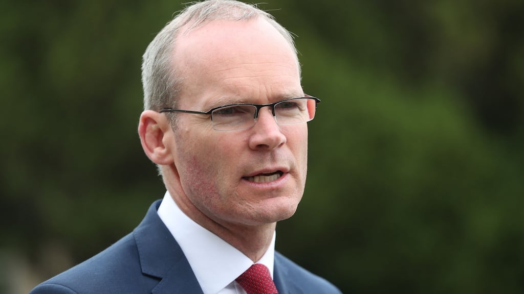 “I have total respect for the judgement of military personnel whether they’re in the Naval Service, the Air Corps or in the Army,” Minister for Foreign Affairs Simon Coveney said. Photograph: Niall CArson/PA