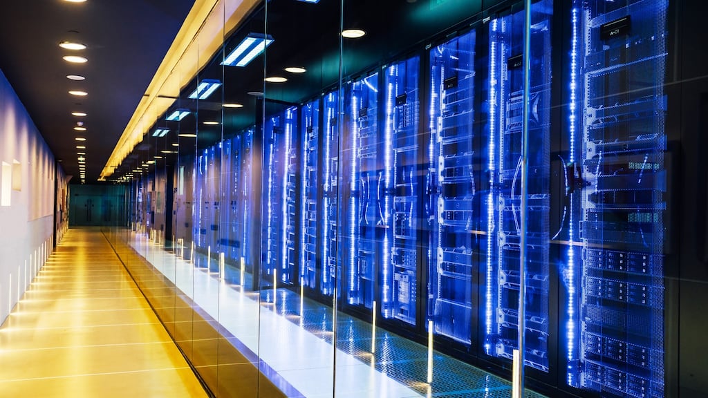 Data centres are an essential component of Ireland's multinational tech sector but also place a significant strain on the electricity grid. Photograph: iStock