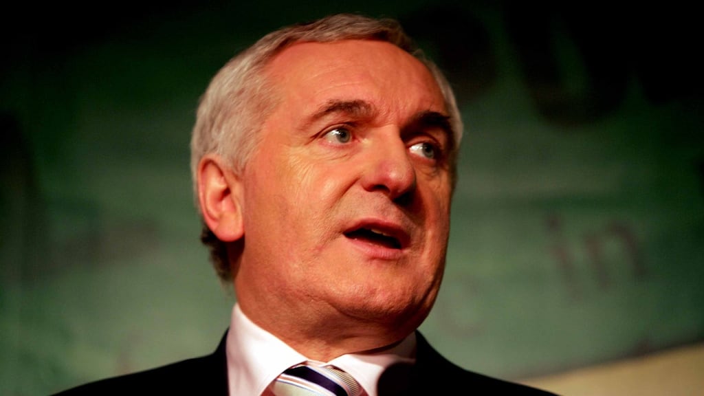 Bertie Ahern: will his achievements be eclipsed by his shortcomings? Photograph: David Sleator