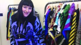 Knitwear outfit with designs on China