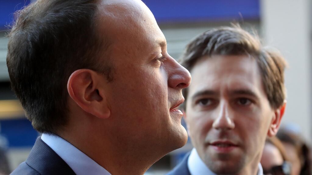 Taoiseach Leo Varadkar and Minister for Health Simon Harris. Photograph:  Colin Keegan/Collins