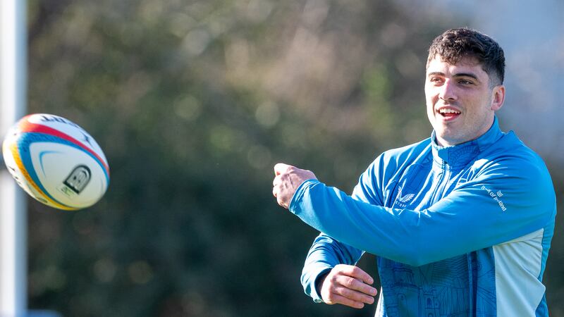 Jimmy O'Brien: 'Everyone is trying to get lower, but it’s just something we try to work on in training.' Photograph: Henry Simpson/Inpho