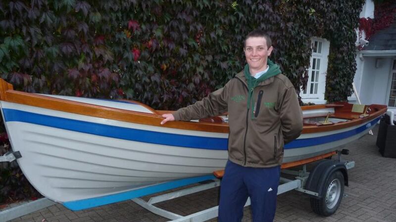 Fergal McKiernan, who won the 10th Lough Sheelin Trout Protection Association (LSTPA) fly fishing competition: ‘It felt as if the wind was going backwards’