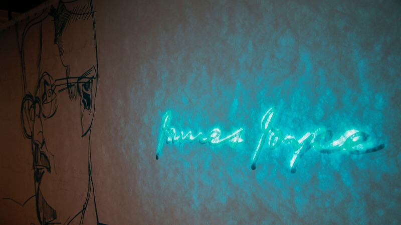 James Joyce’s notebooks will be on display at the Museum of Literature of Ireland. Photograph: Nick Bradshaw/ The Irish Times