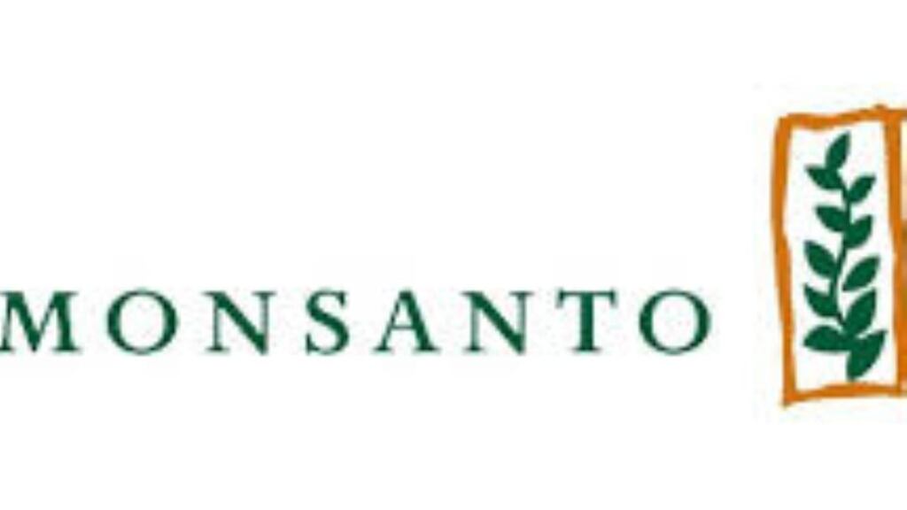 Monsanto develops genetically engineered corn, soybeans and other crops and sells the Roundup herbicide.