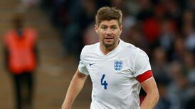 Steven Gerrard  retires from international football