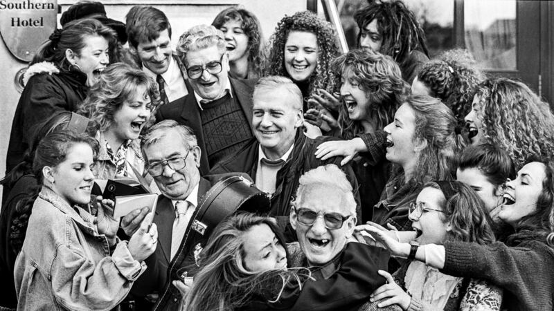 Outside the Great Southern. Photograph: Frank Miller