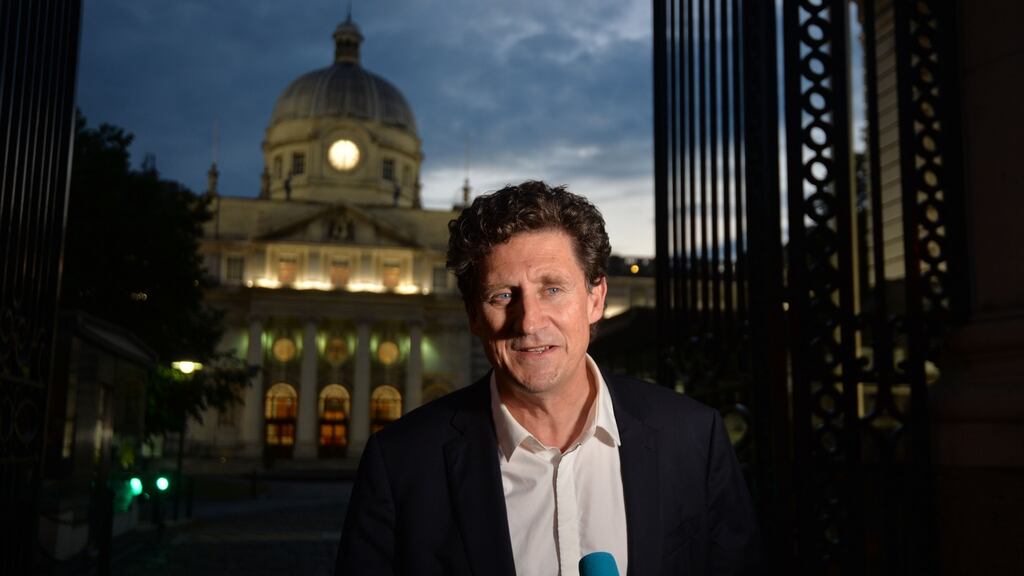 Green Party leader Eamon Ryan: The party needs to get approval from two thirds of its members if it is to enter coalition. Photograph: Alan Betson / The Irish Times