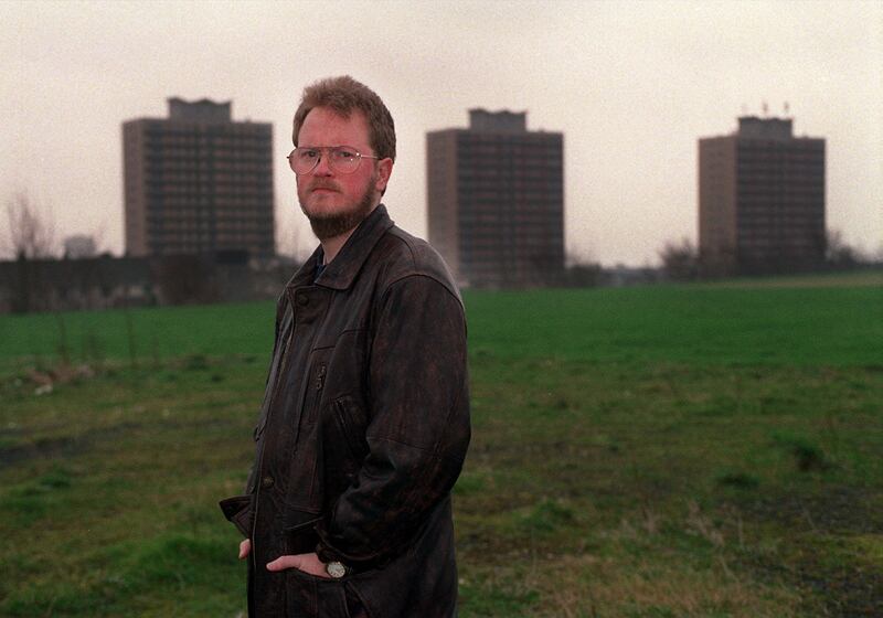 Belfast: Gary Mitchell in Rathcoole in 1998. Photograph: Stephen Davison/Pacemaker