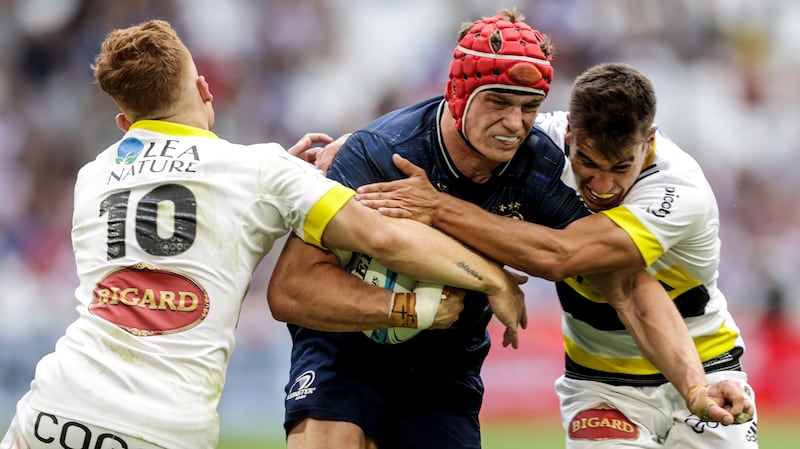 Josh van der Flier was Leinster's standout performer.