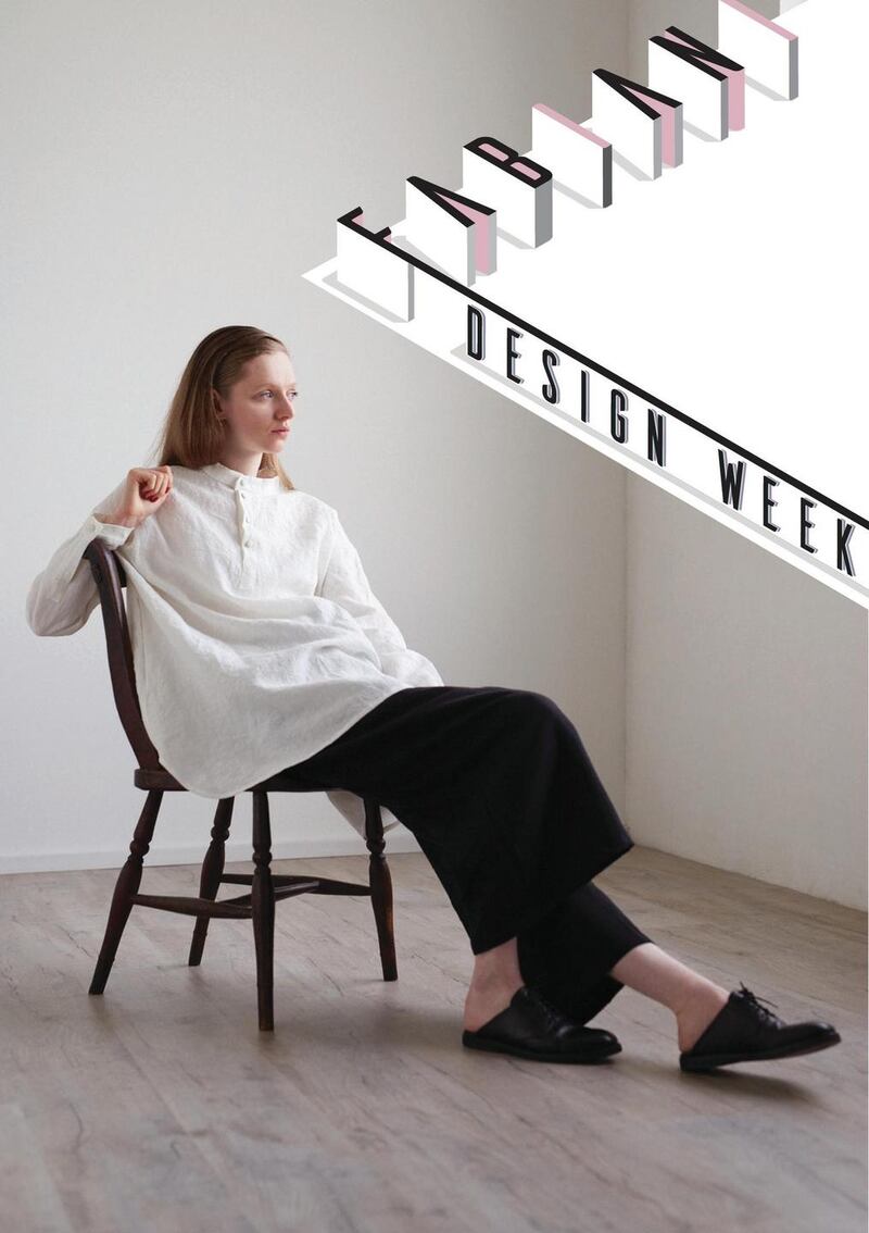 Four Threads top and trousers, at Fabiani Design Week in Longford.