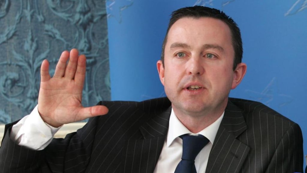 Minister of State at the Department of Finance Brian Hayes who said it was ‘somewhat strange that a post like this could be given like this without an advertisement’. Photograph: The Irish Times