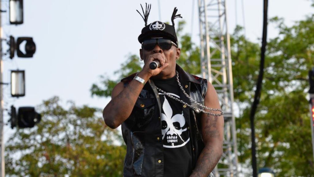 Gangsta’s Paradise by Coolio: ‘I love the rap in it, and that’s something I can do in a karaoke room.’ Photograph: Duane Prokop/Getty Images
