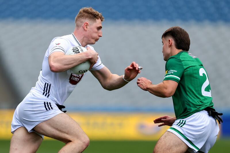 Kildare's Daniel Flynn against Fermanagh. Photograph: Tom O'Hanlon/Inpho
