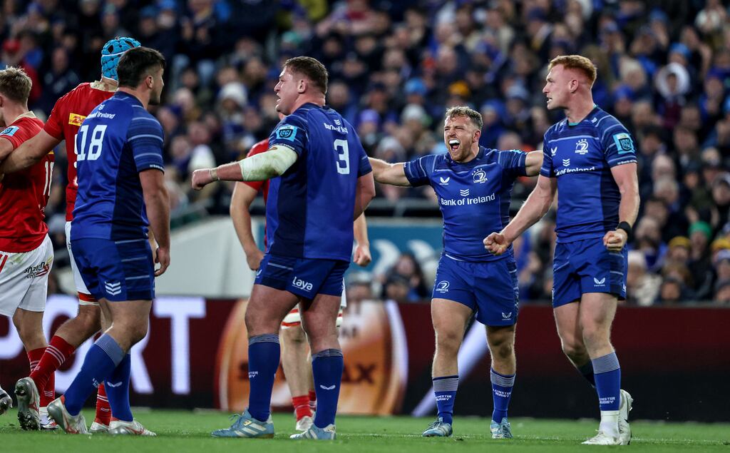 Leinster continued their URC winning streak. Photograph: Dan Sheridan/Inpho