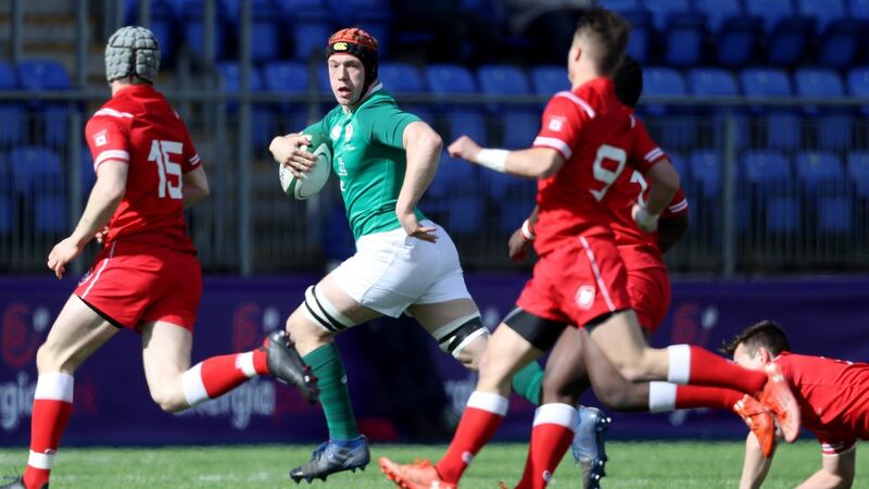 Ciaran Booth picked up a serious knee injury playing for Ireland at the U-20 World Championships.
