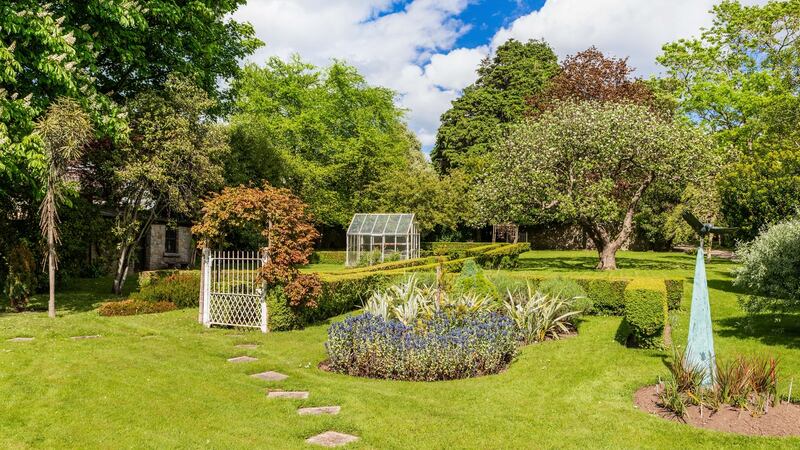 The old gardens are one of the selling points of the property