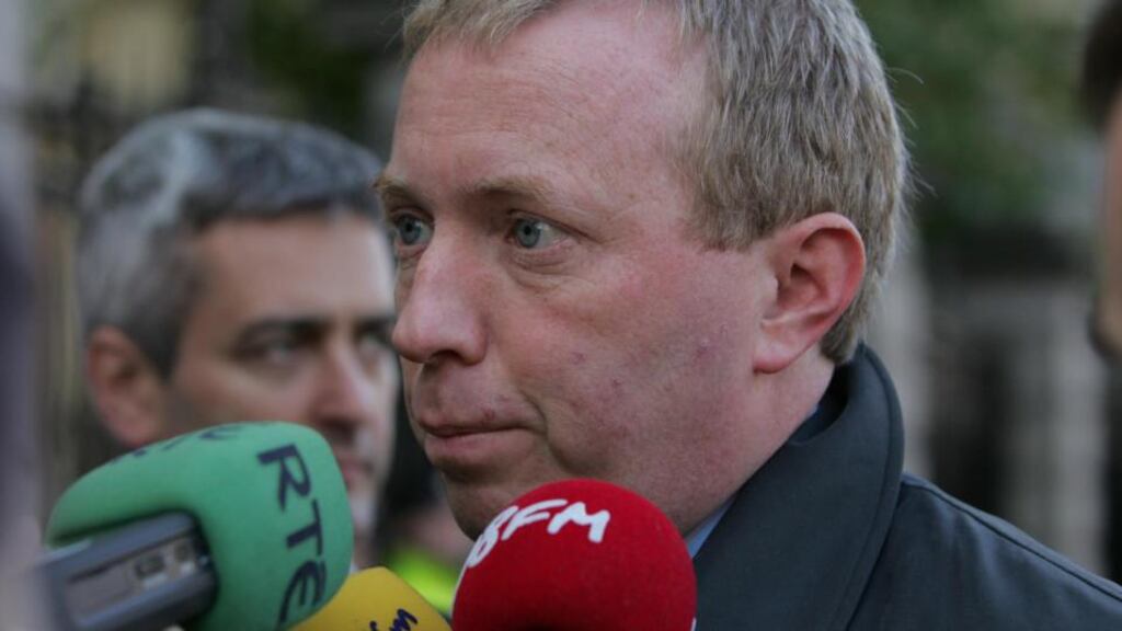 Timmy Dooley of Fianna Fáil: said the problem would be tracing the culprits. Photograph: Eric Luke