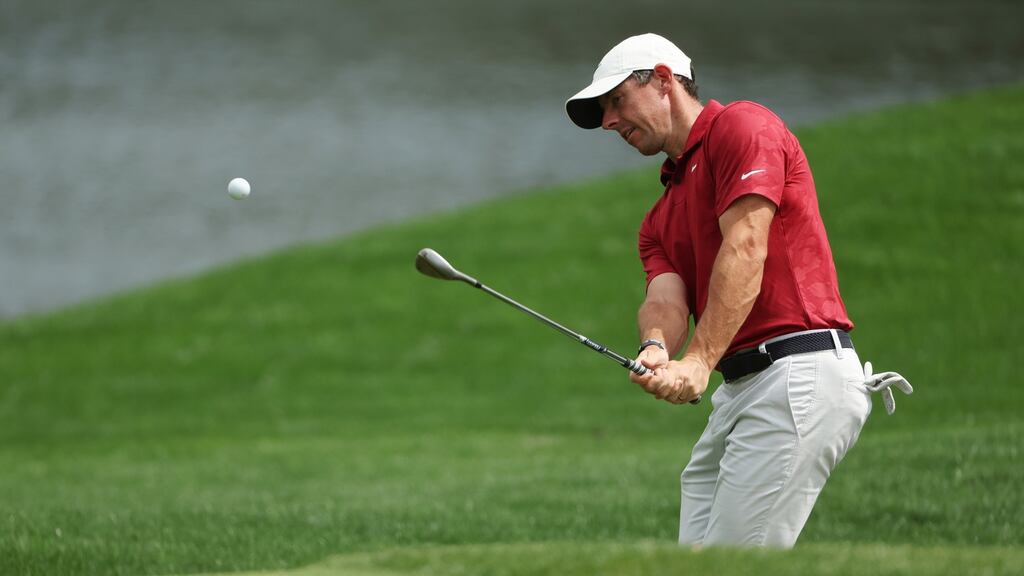 Rory McIlroy during a practice round prior to The Players Championship  at TPC Sawgrass   in Ponte Vedra Beach, Florida. Photograph: Patrick Smith/Getty Images