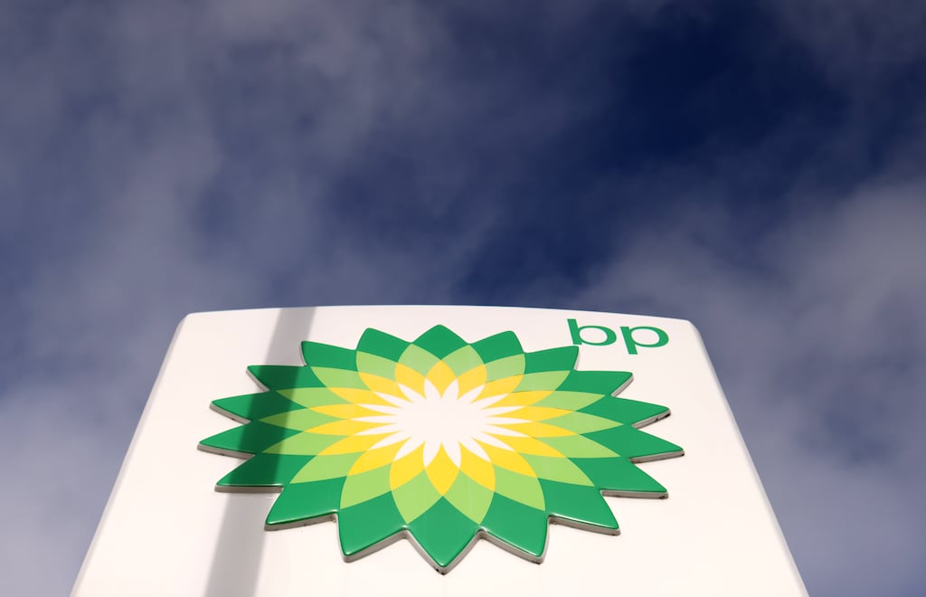 BP said on Tuesday it had suffered a drop in third-quarter profits due to weaker energy prices. Photograph: Neil Hall/EPA