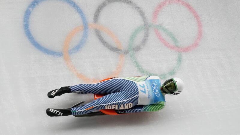 Elsa Desmond is in 34th place on her Olympics debut. Photograph: Dmitri Lovetsky/Inpho