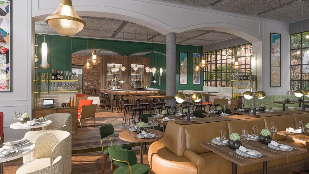 The proposed new restaurant in the Ormond Hotel.