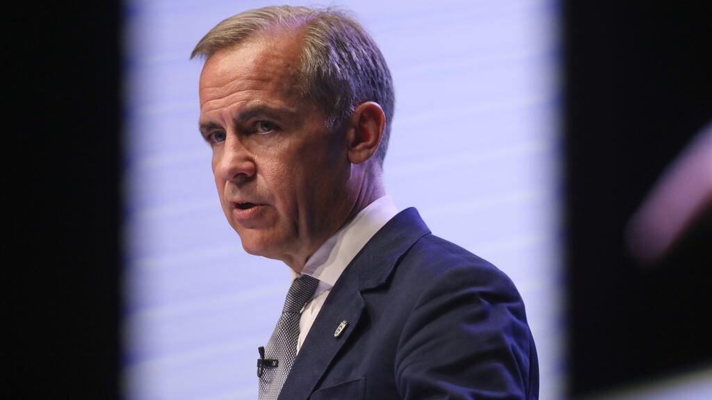 Mark Carney, governor of the Bank of England and Irish passport holder.