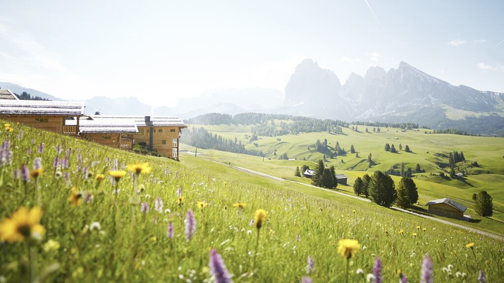 The Adler Mountain Lodge in the Italian Dolomites.