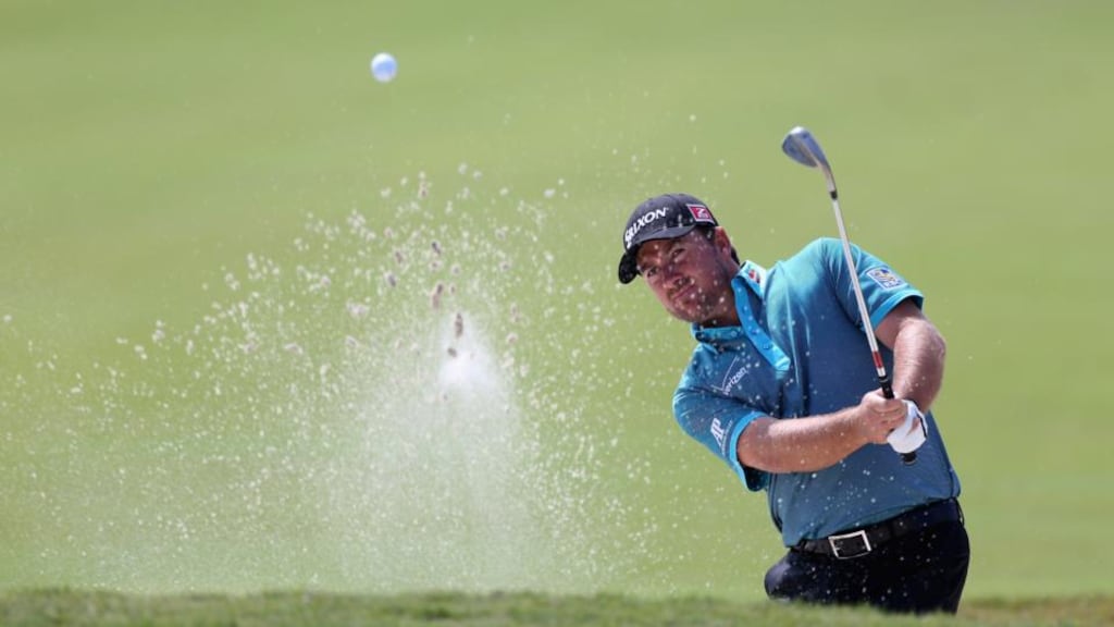 Graeme McDowell: ‘The dilemma Rory and I face is a very unique one.’ Photograph: Warren Little/Getty Images