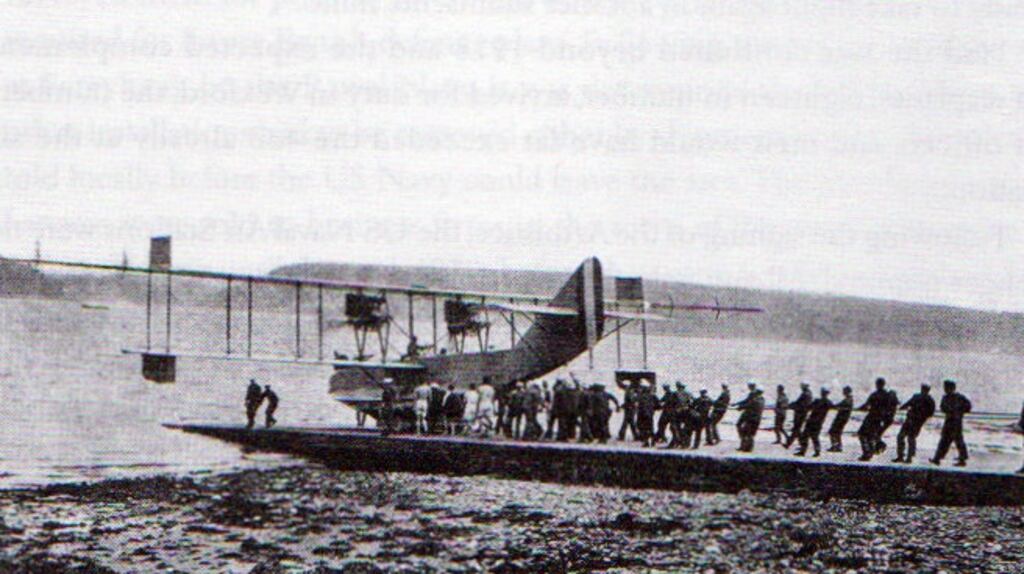The launch of a seaplane, from ‘Wings Over Wexford’