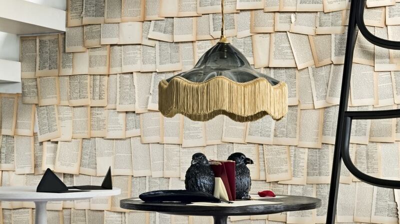 Beautiful, hand-blown glass pendant lights from Rothschild Bickers. Photograph: Barbara Corsico