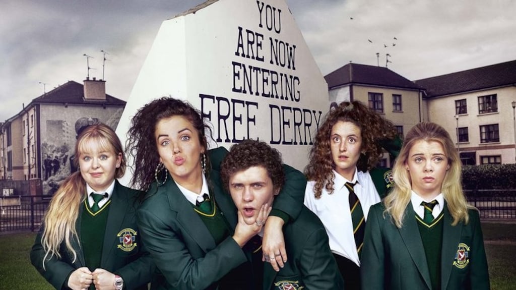 What Derry Girls and all these texts share is a taking seriously of the teenage girl’s consciousness and a celebration of the energies of the bold girl as a force for change. Photograph: Channel 4