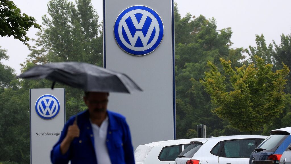 Clouds over Volkswagen’s performance appear to be mostly clearing Photograph: Bloomberg