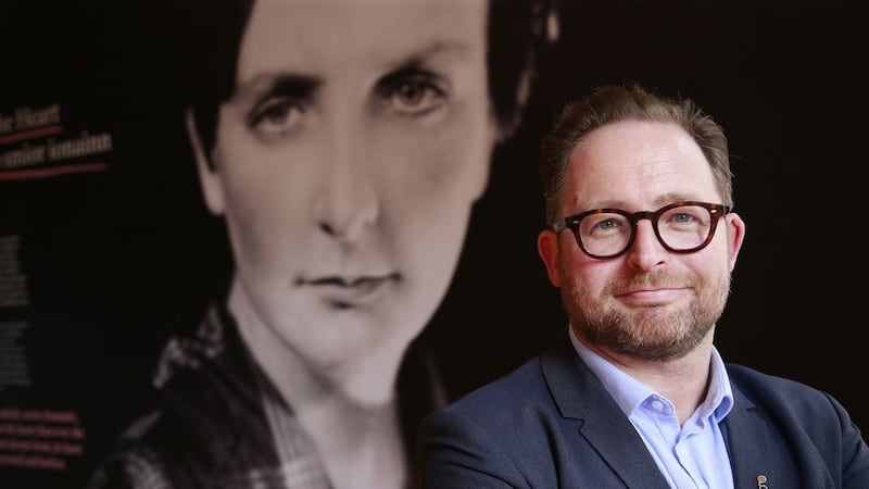 Simon O’Connor, director of the new Museum of Literature Ireland, last September. Photograph Nick Bradshaw