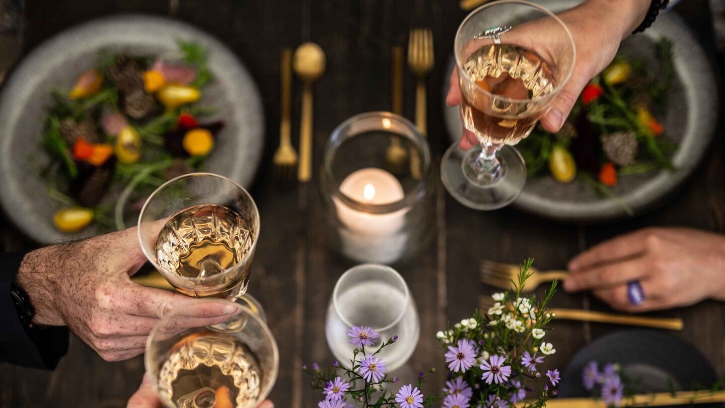 The food, from Danni Barry, at the Wicklow Escape is Michelin star level.