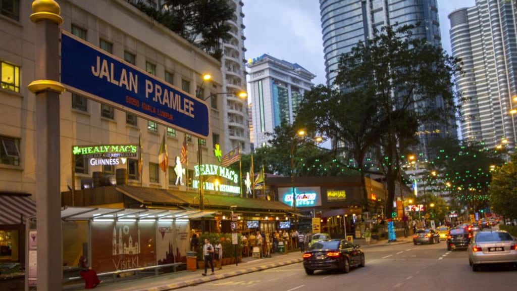 Healy Mac’s Bar in Kuala Lumpur, winner of the Best Irish Pub in the World (Outside Ireland) Irish Times competition. Photograph: Aepulusia Maxcrazy