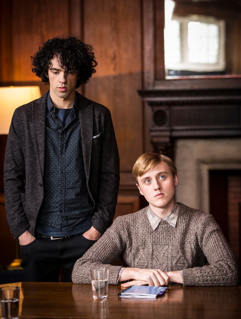 Dermot Murphy and Jacob McCarthy in The Drummer and the Keeper