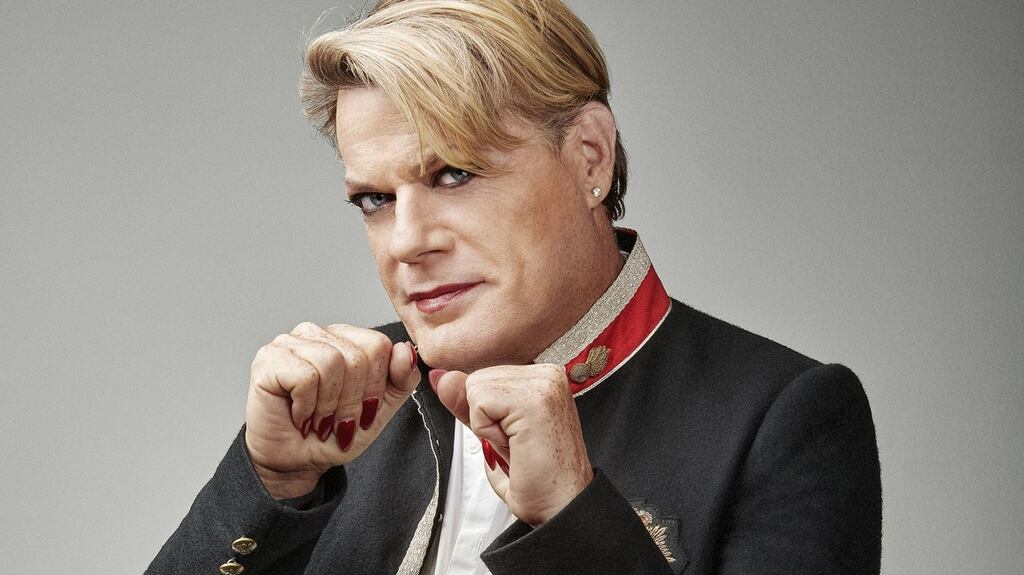 Eddie Izzard: ‘I’ve been promoted to she and it’s a great honour.’ Photograph: Amanda Searle