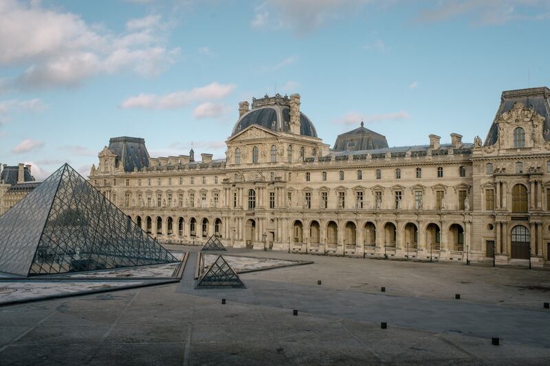 The Louvre arranged to examine the Salvator Mundi, seeking to include it in an exhibition. Analysts concluded it was the work of Leonardo. Photograph: Dmitry Kostyukov/The New York Times