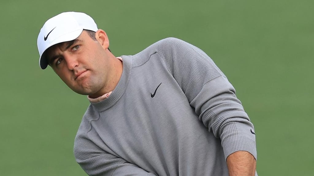 Scottie Scheffler: the new world number one will play in Limerick. Photograph: David Cannon/Getty