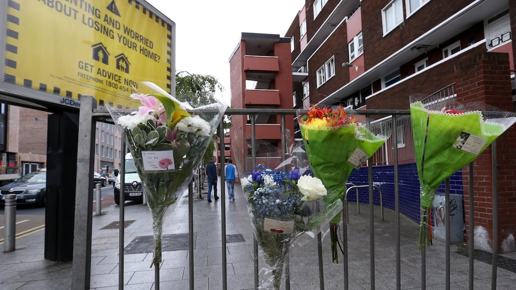 The car park on Dorset Street, Dublin where Michael Keogh was shot dead in his car Wednesday morning. Photograph: Colin Keegan/Collins.