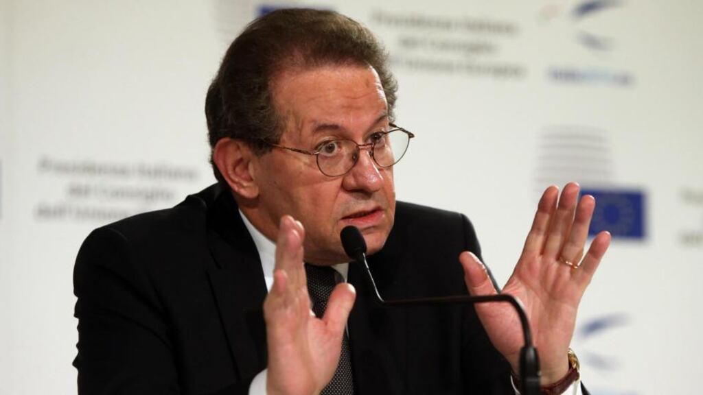 ECB vice-president Vitor Constancio: indicated the bank would buy only the senior tranches of any package of mortgages or other assets offered to it. Photograph: EPA/Matteo Bazzi