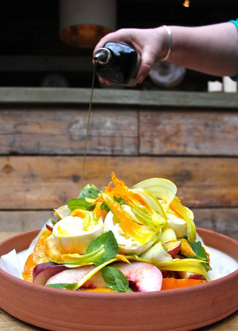 Sea road caprese salad